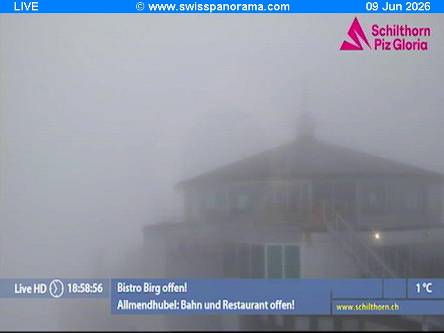 Live Webcam Jungfraujoch
