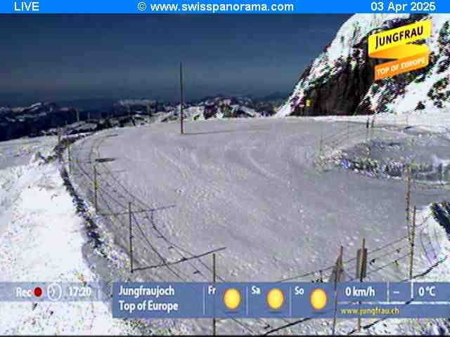 Jungfraujoch live cam