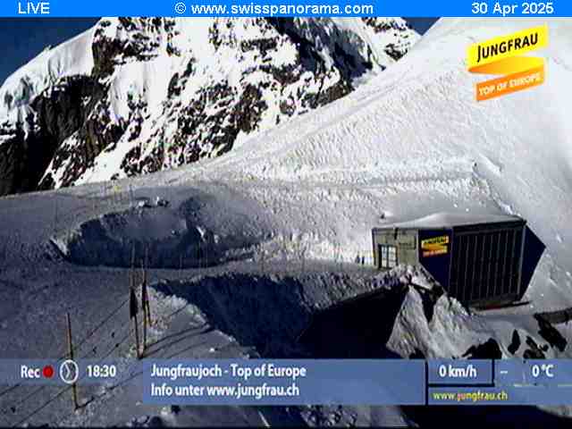 Jungfraujoch live cam