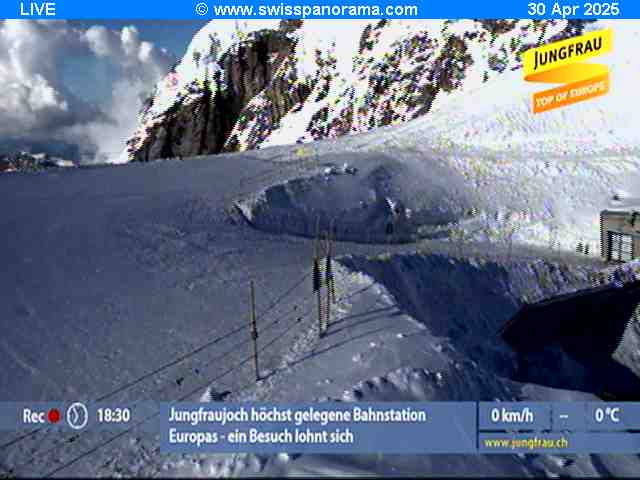 Jungfraujoch live cam